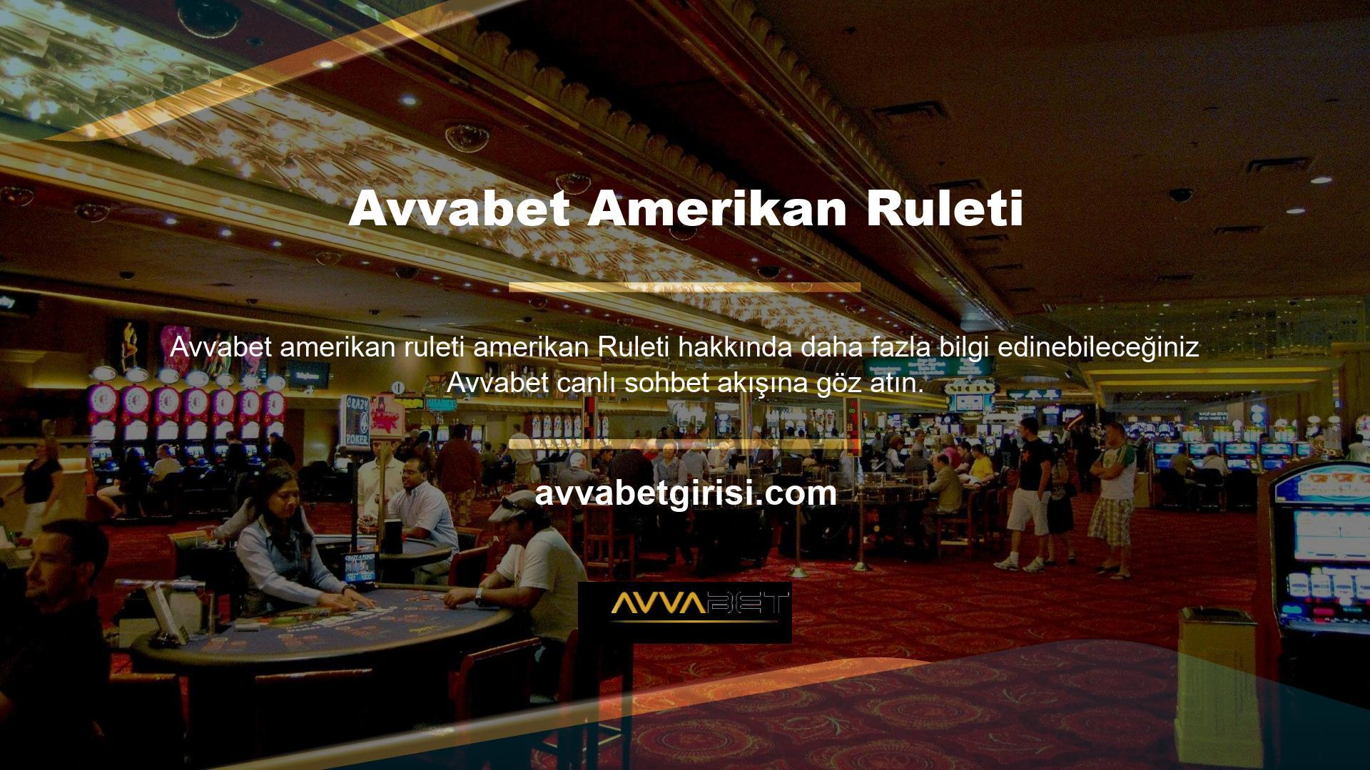 Amerikan ruleti Avrupa ruletinden nasıl farklıdır? Amerikan ruletinde ek bir çift sıfır var